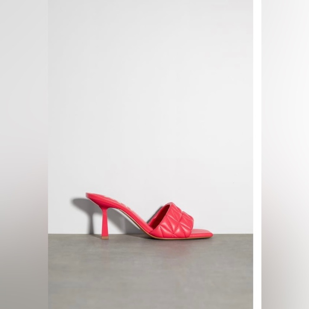 New Zara quilted heels
